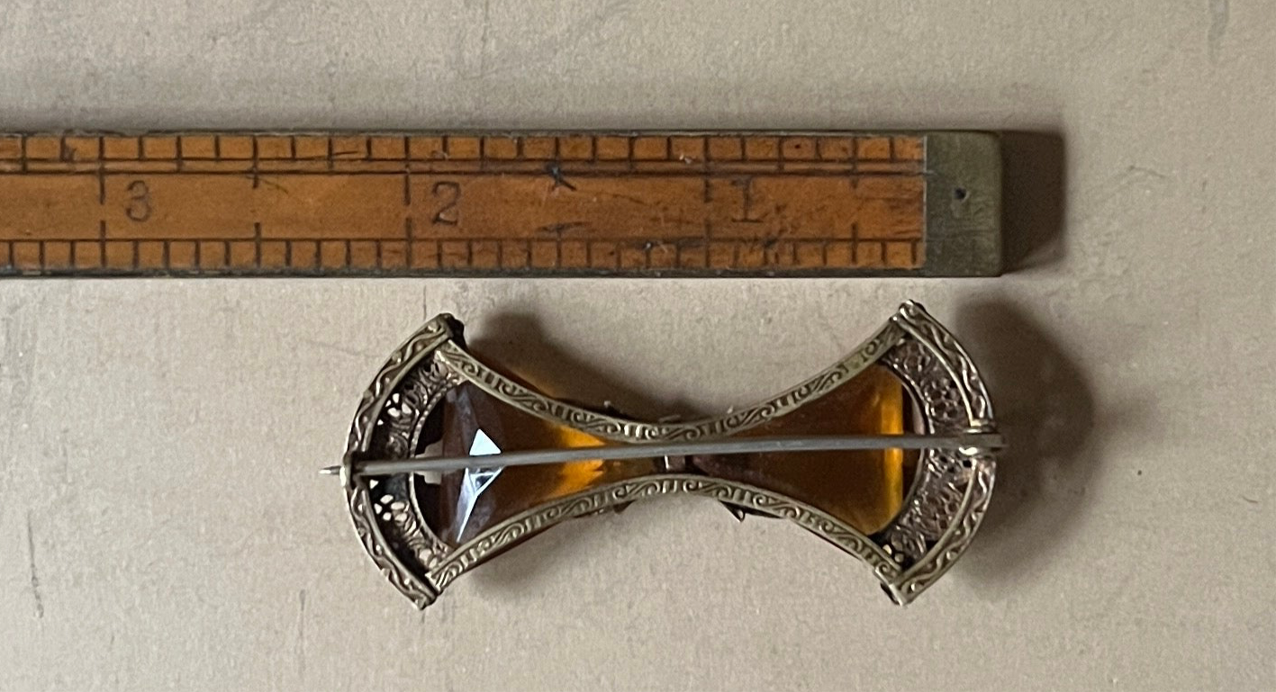 Victorian Bow Brooch