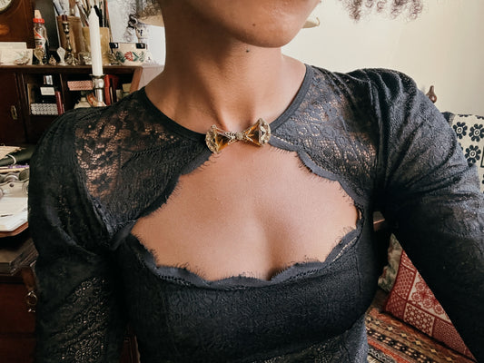 Victorian Bow Brooch