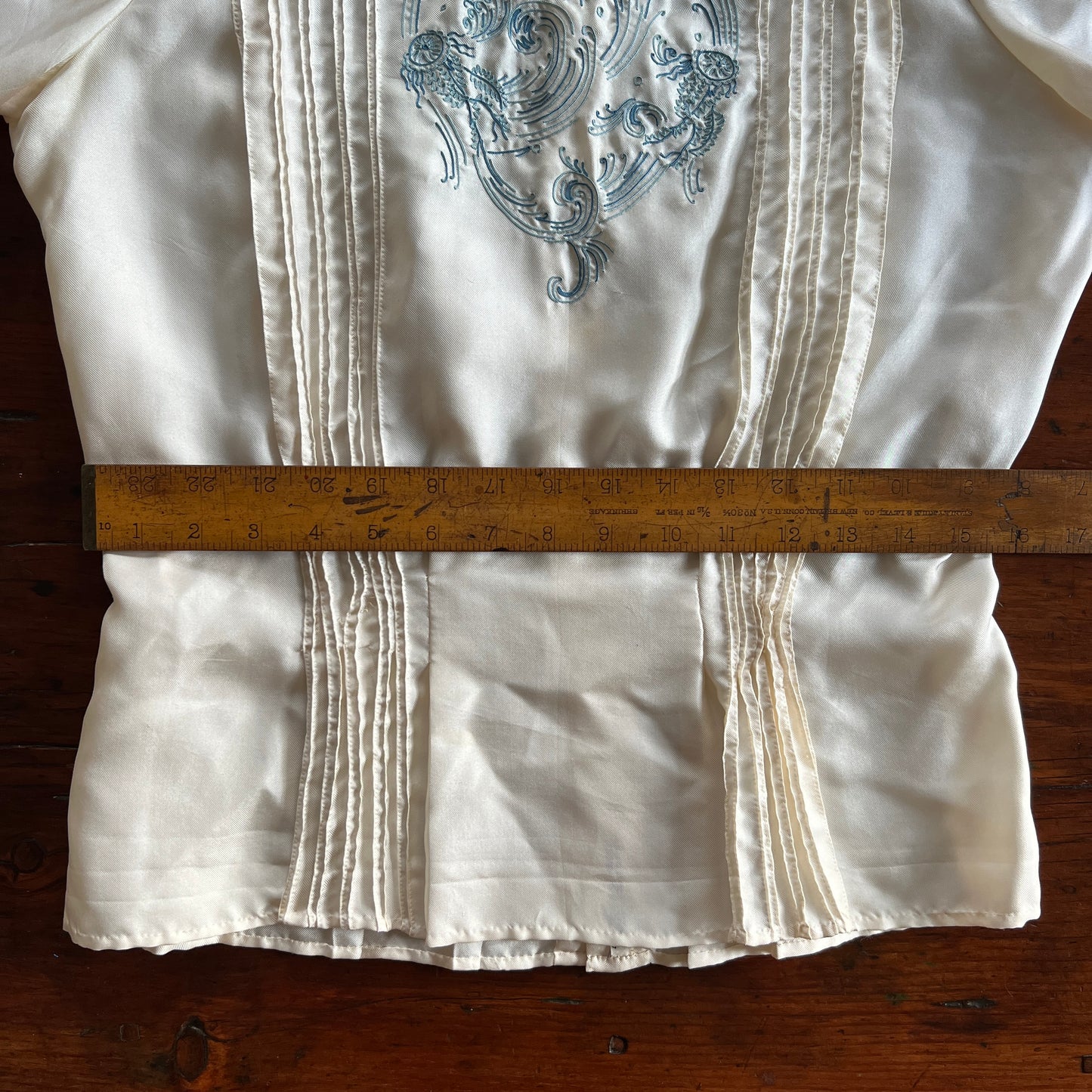 30s/40s French Embroidered Blouse