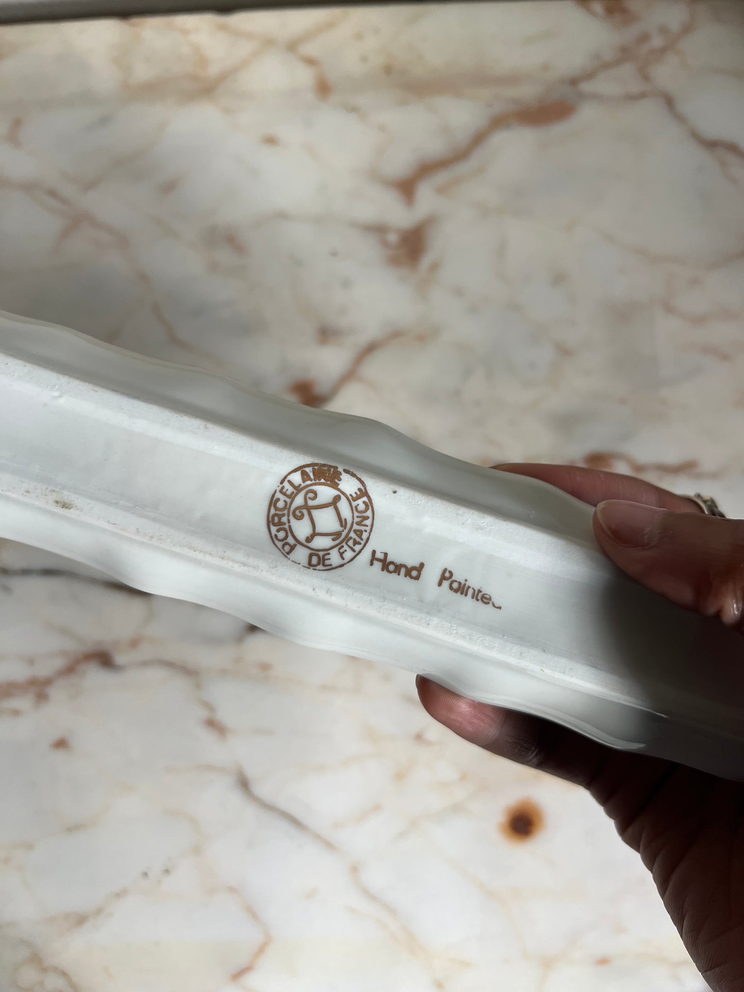 Blue Floral French Pen Tray