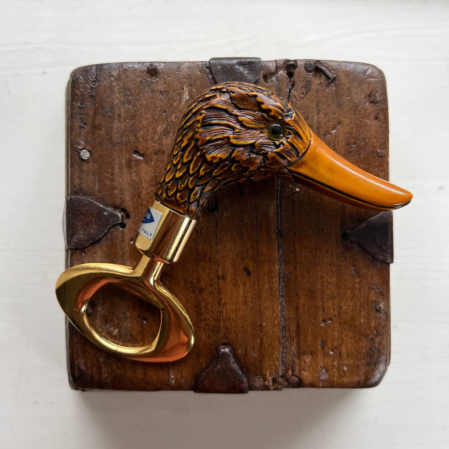 Vintage Comoy's of London Goose Head Bottle Opener - Made in Italy