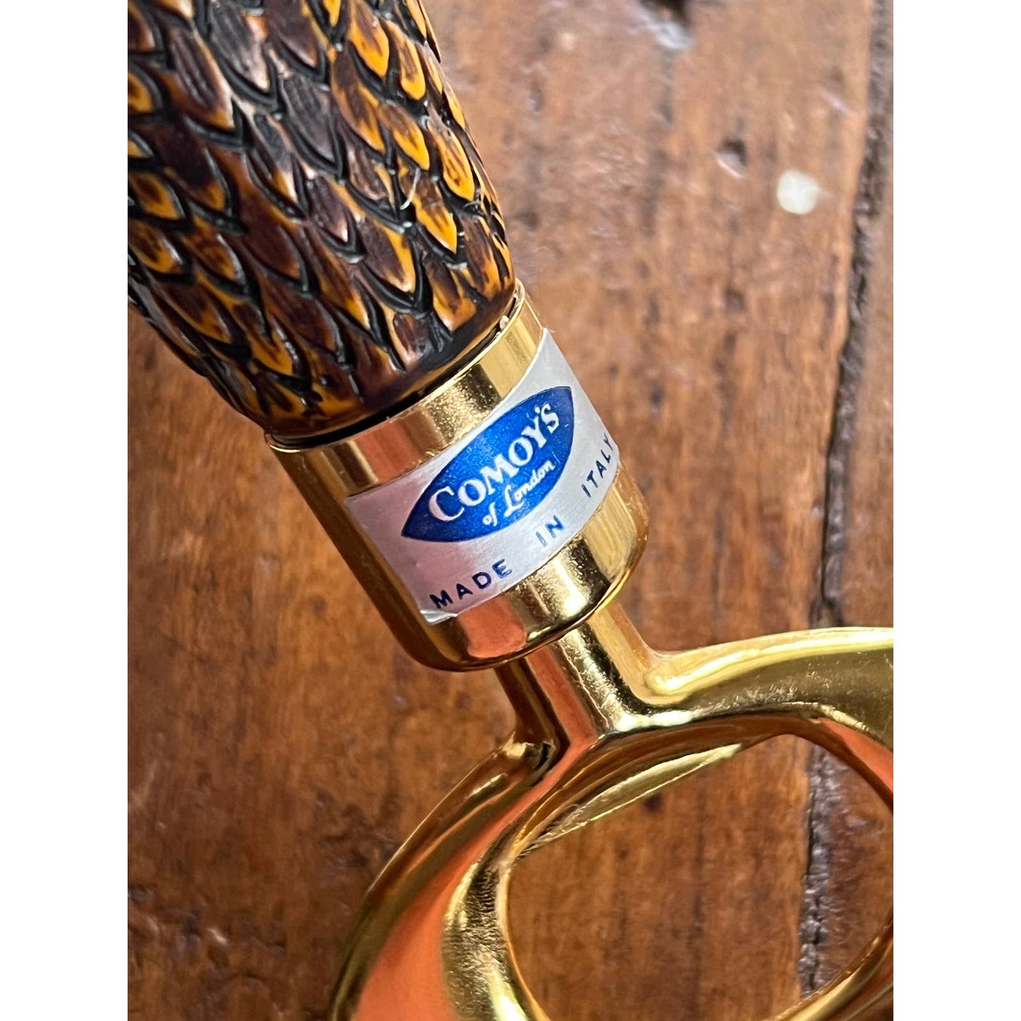 Vintage Comoy's of London Goose Head Bottle Opener - Made in Italy
