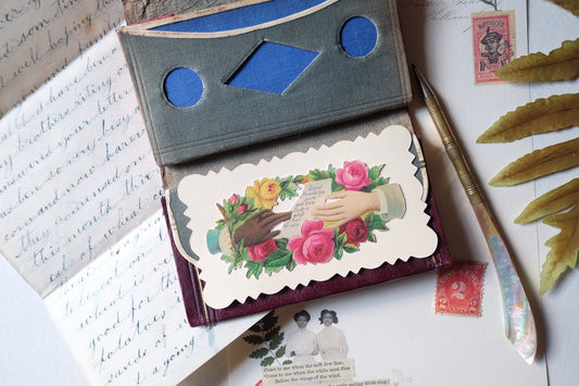 Victorian Calling Card - “A Loyal Friendship”