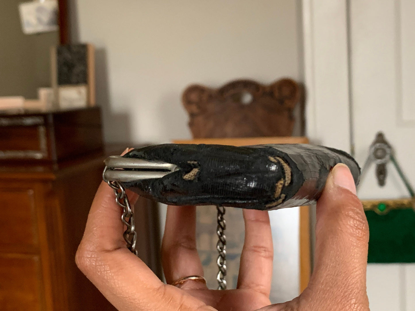 Victorian Kiss Lock Purse