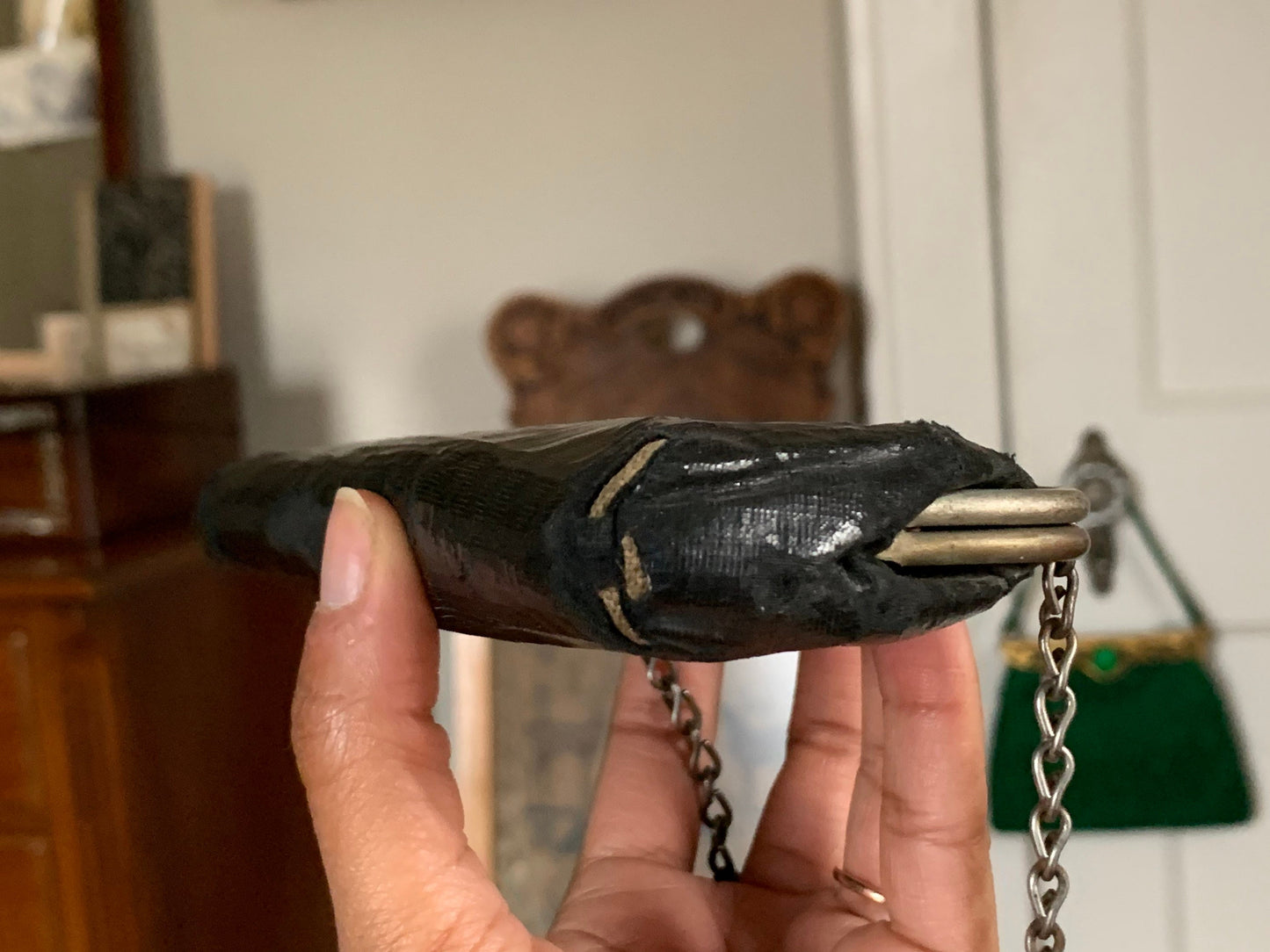 Victorian Kiss Lock Purse
