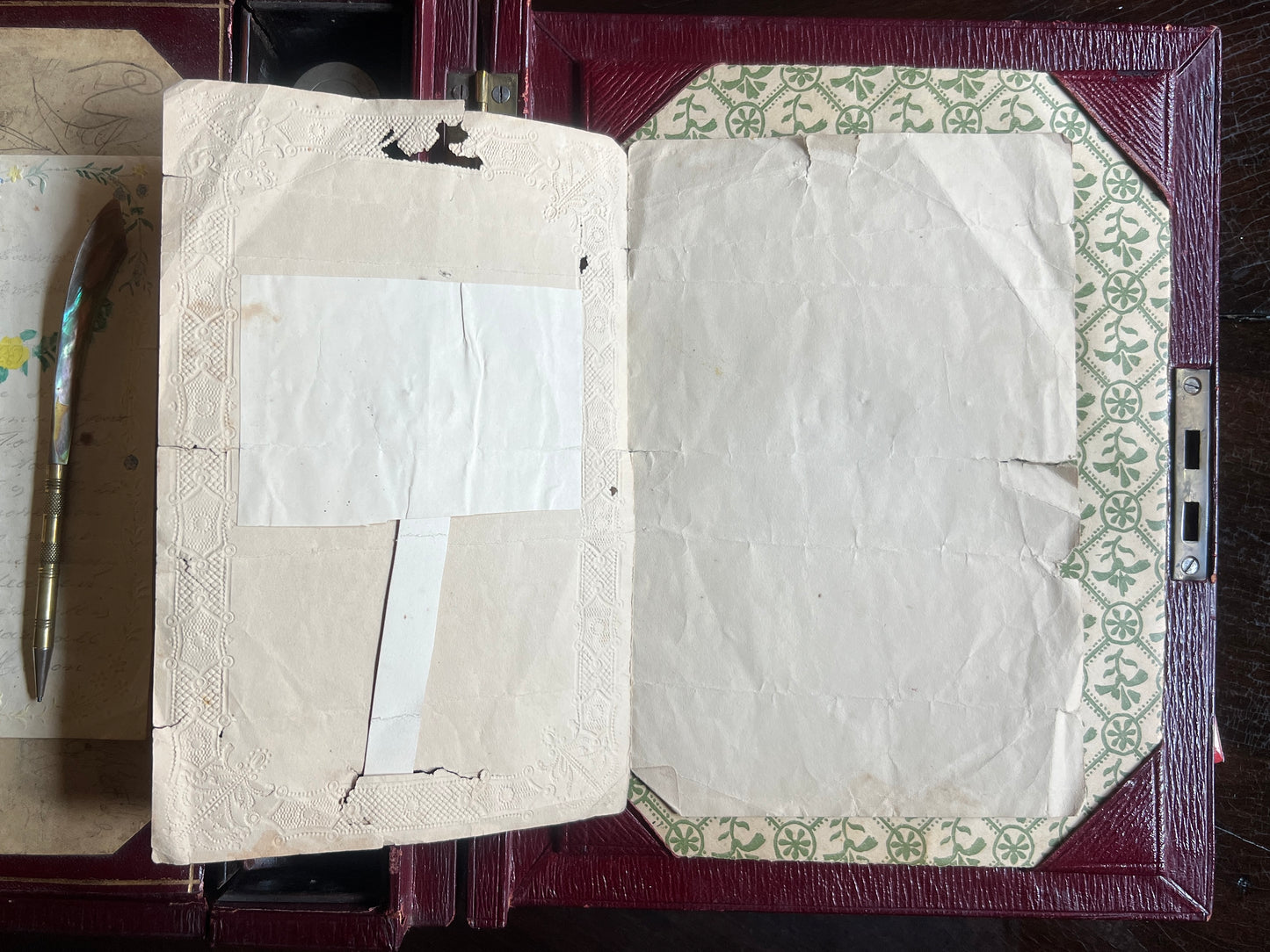 Antique Paper Lace Valentine c. 1850s