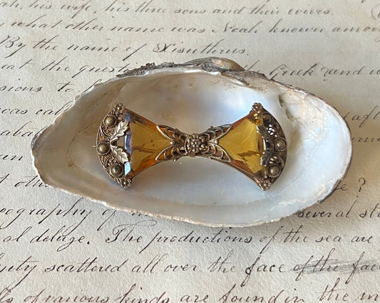 Victorian Bow Brooch