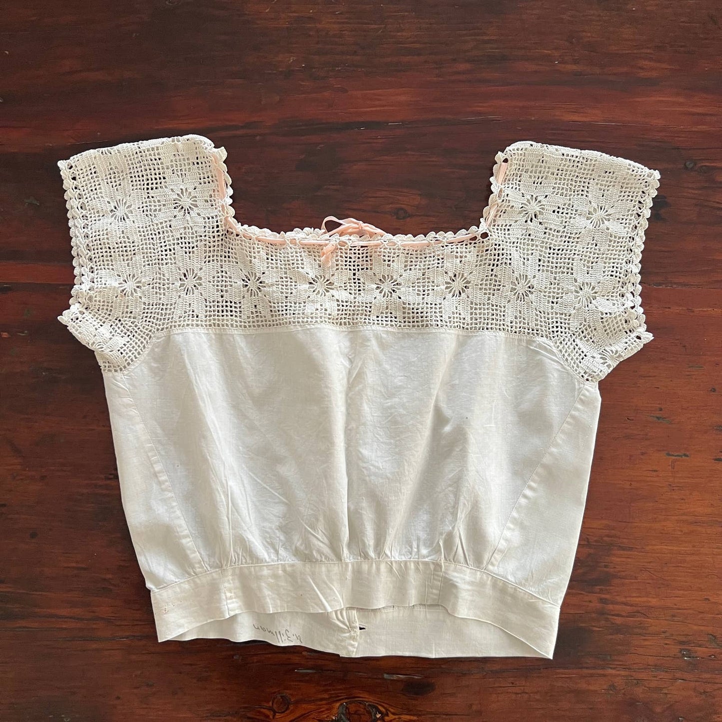 Antique Corset Cover Top