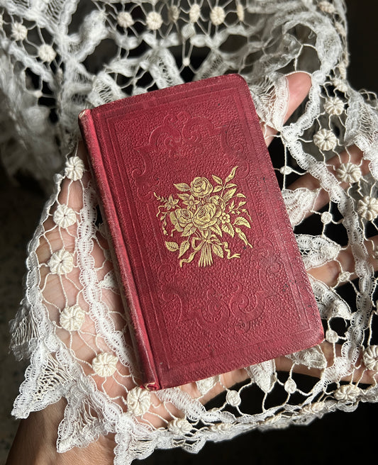 1848 “The Rose Of Sharon” Sacred Poetry Book 4th Edition