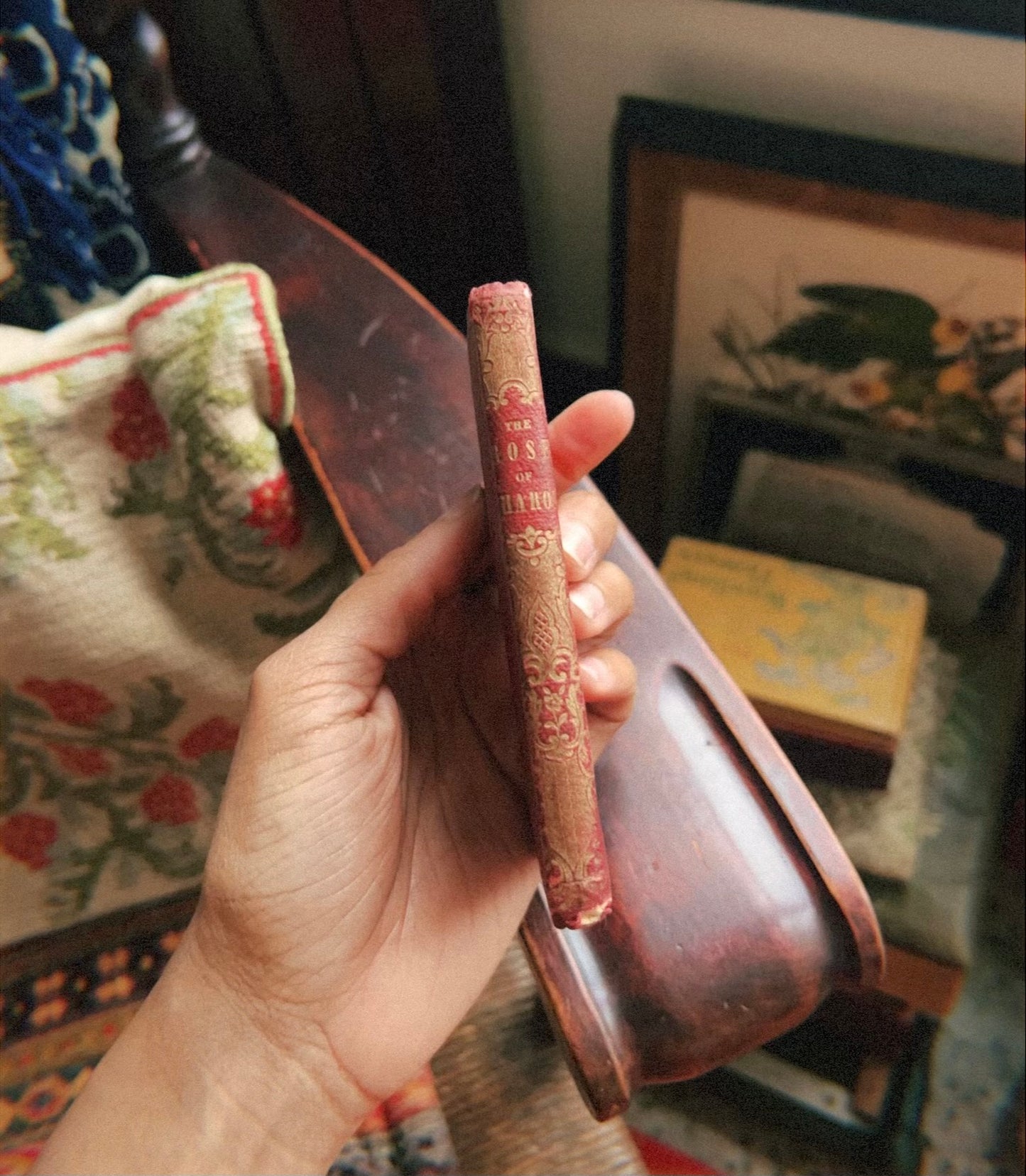 1848 “The Rose Of Sharon” Sacred Poetry Book 4th Edition