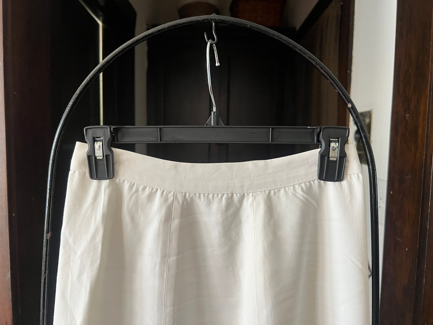 Nan Buntly White Two-Piece Suit · Petti-Kool · Bur-Mil Rayon