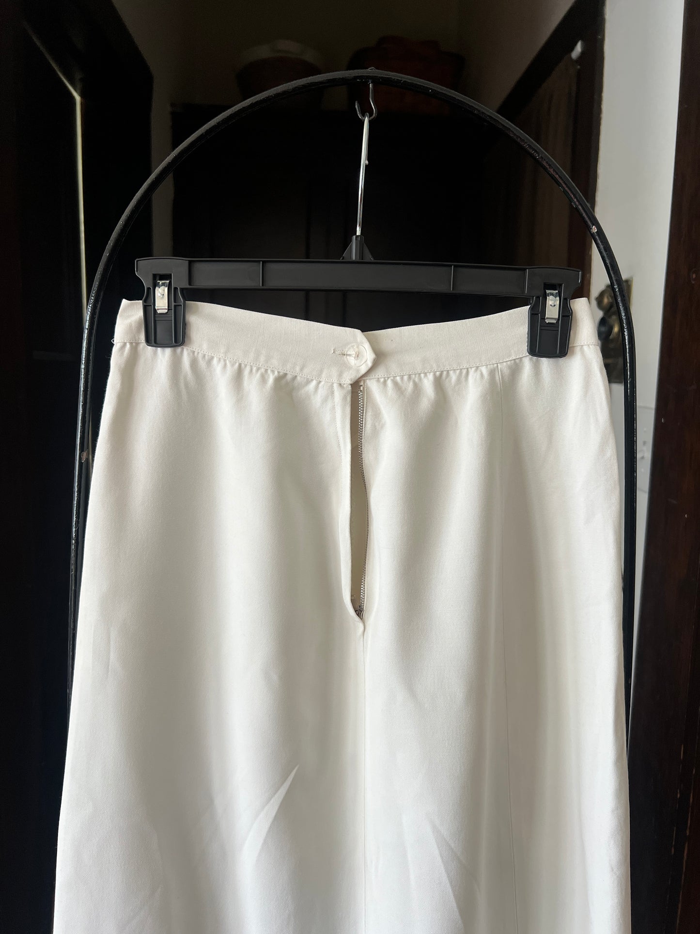 Nan Buntly White Two-Piece Suit · Petti-Kool · Bur-Mil Rayon