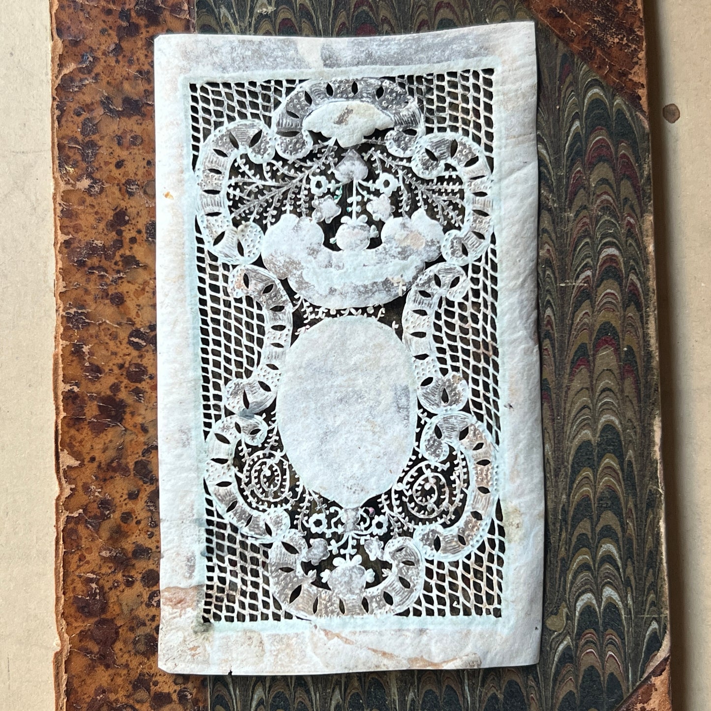 18th Century Canivete - Prayer Card - "Jesus Gamaliel" (Jesu Gamali)