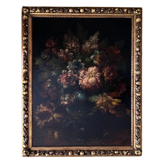 Still Life of Flowers - Lilian Silas (Stannard) - Oil on Board