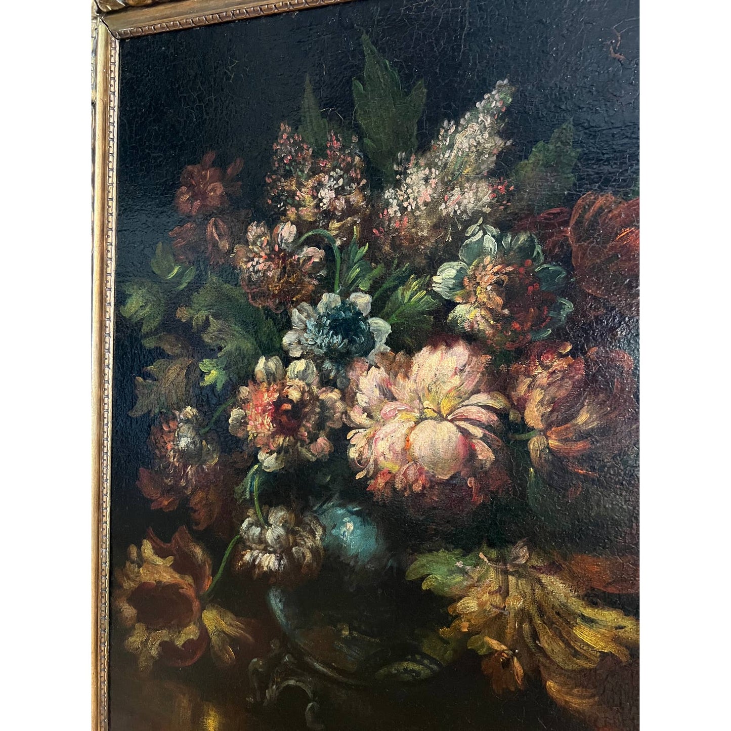 Still Life of Flowers - Lilian Silas (Stannard) - Oil on Board