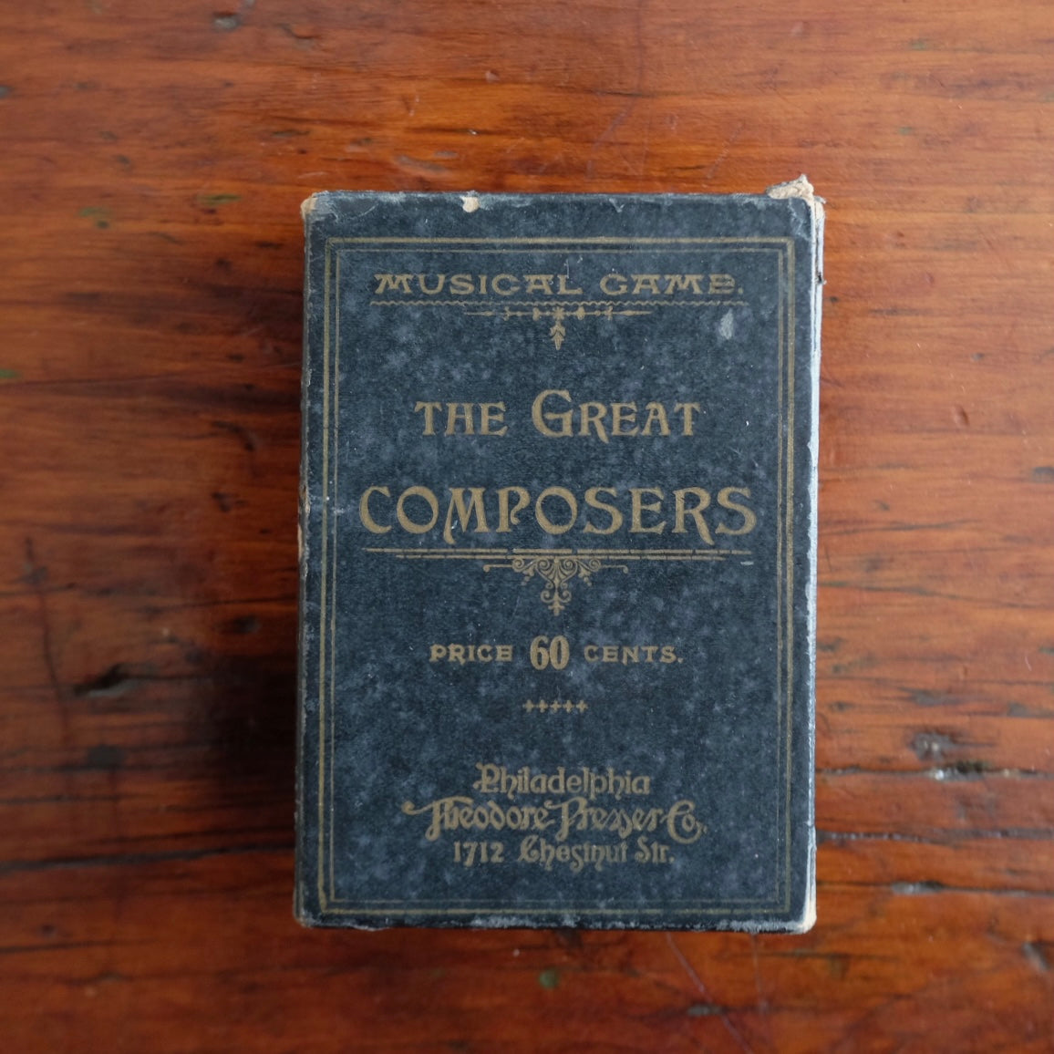 The Great Composers Card Game c. 1912