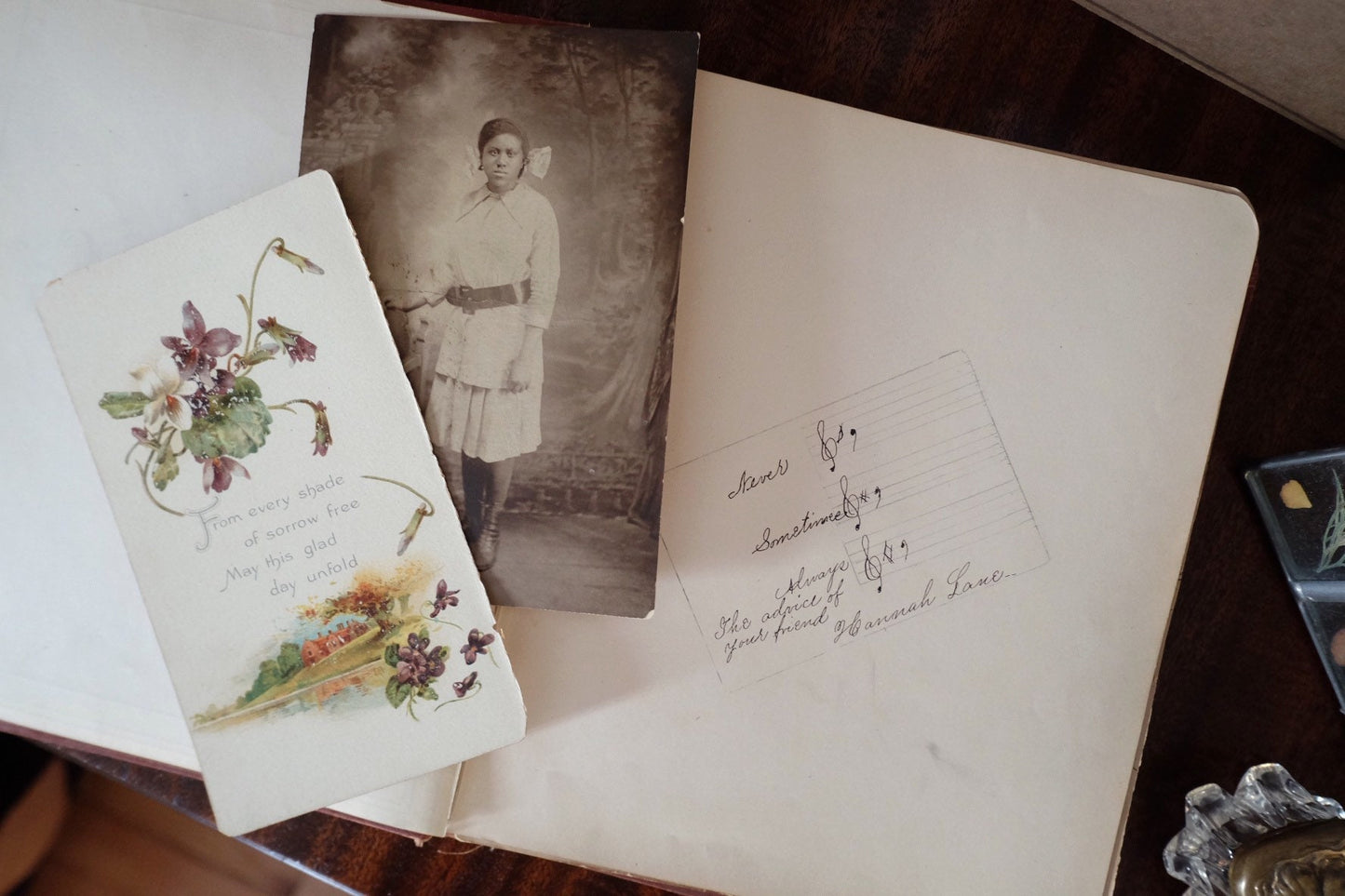 Late 1800s Autograph Album