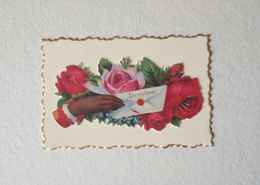 Victorian Calling Card - “Devotion”
