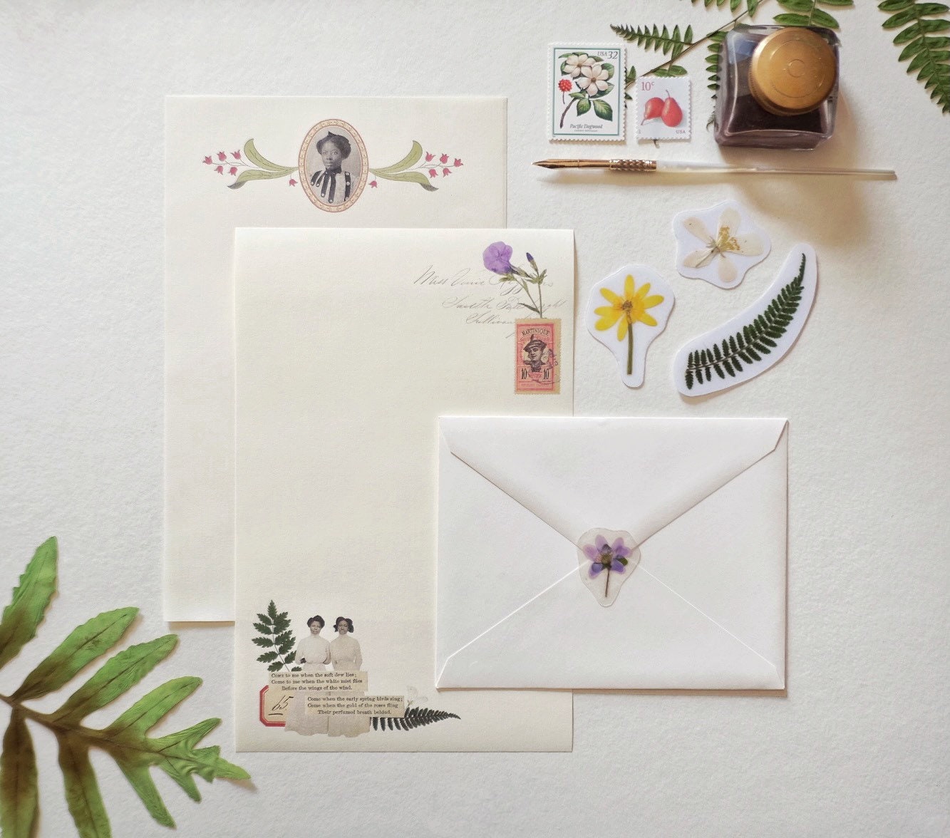 Naomi - Victorian Letter Set