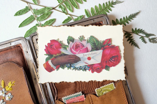 Victorian Calling Card - “Devotion”