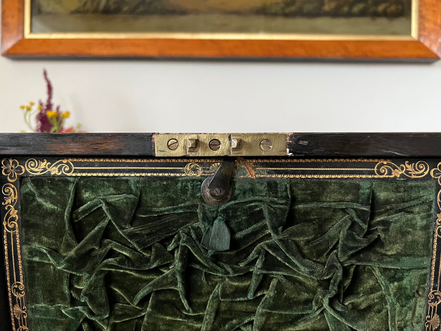 19th Century English Traveling Vanity Dressing Toiletry Case