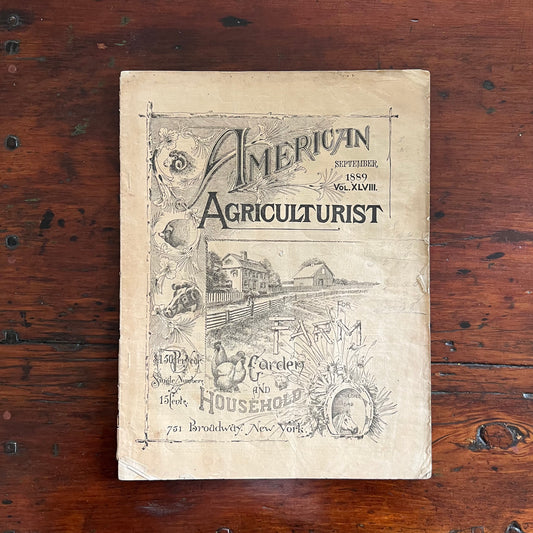 American Agriculturist - September 1889