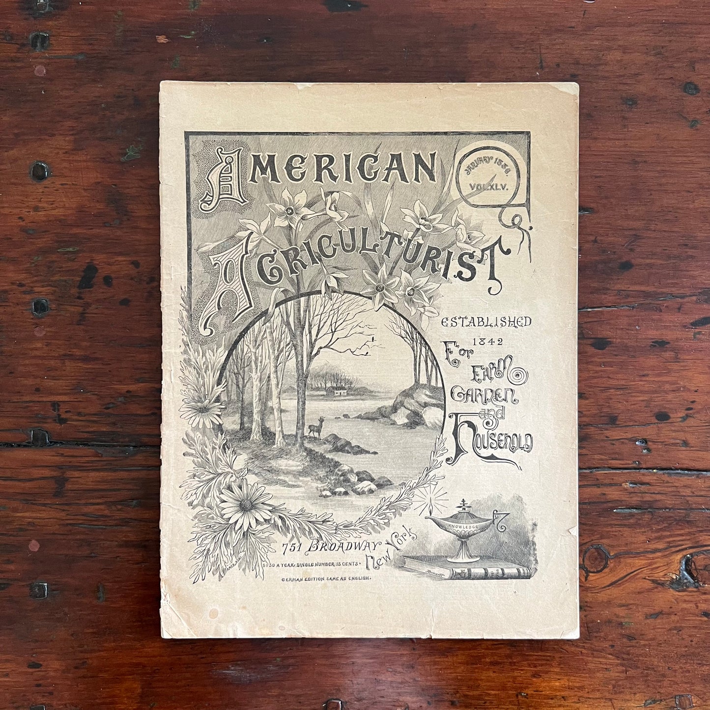 American Agriculturist - January 1886